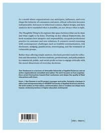 The Thoughtful Thing To Do achterzijde