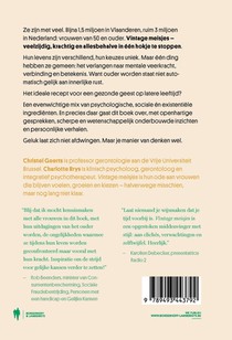 Vintage meisjes achterzijde