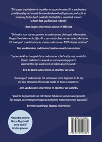 Ondernemen zoals de startup king achterzijde