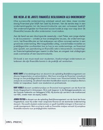 Van ondernemingsidee tot financieel succes achterzijde