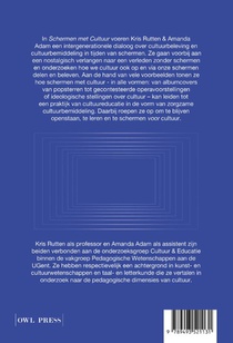 Schermen met cultuur achterzijde