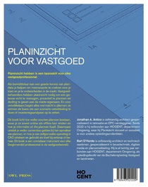 Planinzicht voor vastgoed achterzijde