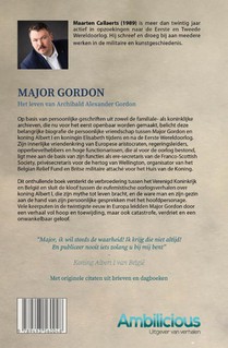 Major Gordon achterzijde