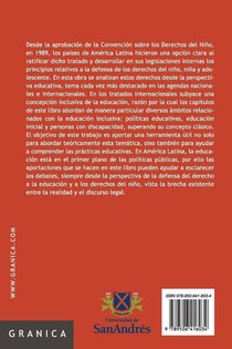 Derechos de La Infancia y Educacion Inclusiva En America Latina achterzijde