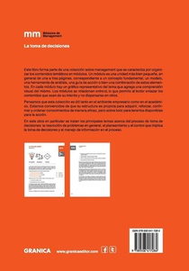 La Toma de Decisiones achterzijde