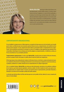 Comportamiento organizacional (Nueva Edicion) achterzijde