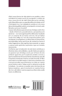 Gray, M: Nuevas agendas políticas para el trabajo social achterzijde