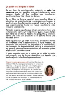 El Proposito No Era Lo Que Yo Creia achterzijde