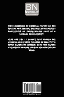 The Principle of Relativity achterzijde