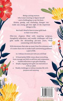 5-Minute Devotions for Girls achterzijde