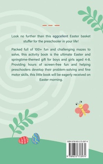 Easter Basket Stuffer Maze Book achterzijde