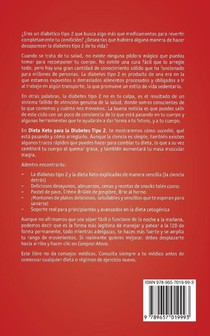 Keto Diet for Type 2 Diabetes achterzijde