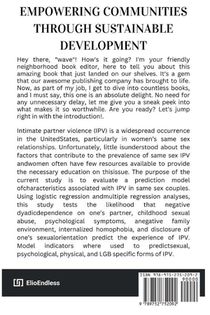 Empowering Communities through Sustainable Development Strategies for Building Resilient and Inclusive Societies achterzijde