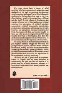 Nigeria's Struggle for Democracy and Good Governance achterzijde