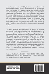 Computer-Generated Evidence Under Nigerian Law achterzijde