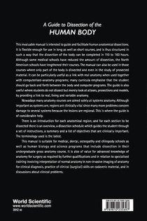 Guide To Dissection Of The Human Body, A achterzijde
