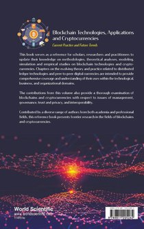 Blockchain Technologies, Applications And Cryptocurrencies: Current Practice And Future Trends achterzijde