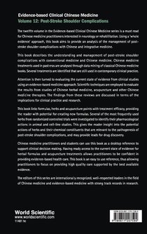 Evidence-based Clinical Chinese Medicine - Volume 12: Post-stroke Shoulder Complications achterzijde