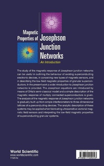 Magnetic Properties Of Josephson Junction Networks: An Introduction achterzijde