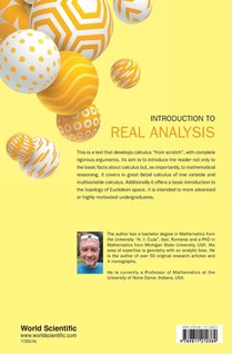 Introduction To Real Analysis achterzijde