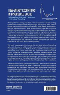 Low-energy Excitations In Disordered Solids: A Story Of The 'Universal' Phenomena Of Structural Tunneling achterzijde