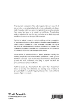 Broadening Trade Theory: Incorporating Market Realities Into Traditional Models achterzijde