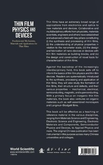 Thin Film Physics And Devices: Fundamental Mechanism, Materials And Applications For Thin Films achterzijde
