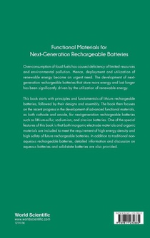 Functional Materials For Next-generation Rechargeable Batteries achterzijde