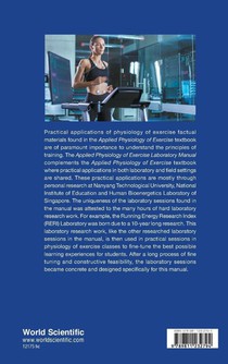 Applied Physiology Of Exercise Laboratory Manual achterzijde