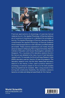 Applied Physiology Of Exercise Laboratory Manual achterzijde