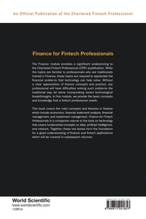 Finance For Fintech Professionals achterzijde