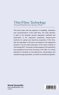 Thin Films Technology: Practical Manual For The Laboratory Works achterzijde