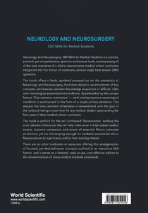 Neurology And Neurosurgery: 200 Sbas For Medical Students achterzijde