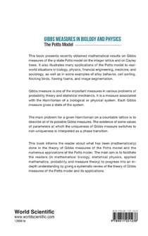 Gibbs Measures In Biology And Physics: The Potts Model achterzijde