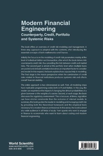 Modern Financial Engineering: Counterparty, Credit, Portfolio And Systemic Risks achterzijde