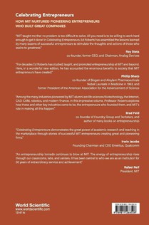 Celebrating Entrepreneurs: How Mit Nurtured Pioneering Entrepreneurs Who Built Great Companies achterzijde