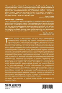 Finite Temperature Field Theory achterzijde
