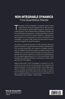 Non-integrable Dynamics: Time-quantitative Results achterzijde