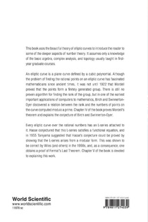 ELLIPTIC CURVES (2ND ED) achterzijde