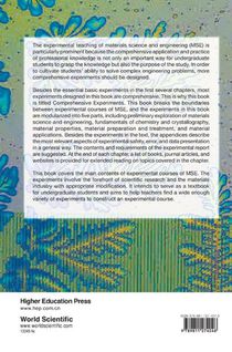 Comprehensive Experiments For Materials Science And Engineering achterzijde