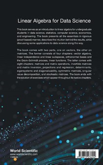 Linear Algebra For Data Science achterzijde
