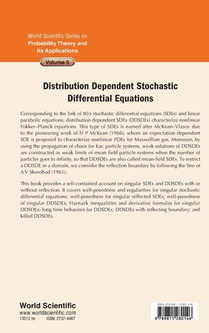 DISTRIBUTION DEPENDENT STOCHASTIC DIFFERENTIAL EQUATIONS achterzijde