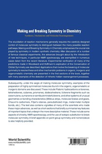MAKING AND BREAKING SYMMETRY IN CHEMISTRY achterzijde