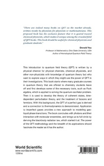 Quantum Field Theory: An Introduction For Chemical Physicists achterzijde