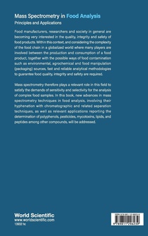 Mass Spectrometry In Food Analysis: Principles And Applications achterzijde