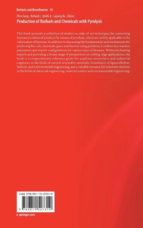 Production of Biofuels and Chemicals with Pyrolysis achterzijde