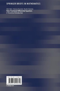 Time-Fractional Differential Equations achterzijde
