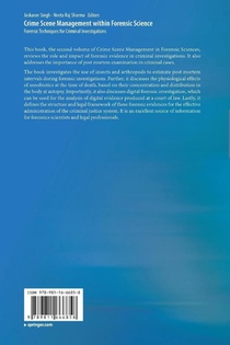 Crime Scene Management within Forensic Science achterzijde