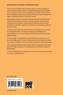 Artificial Intelligence Logic and Applications achterzijde