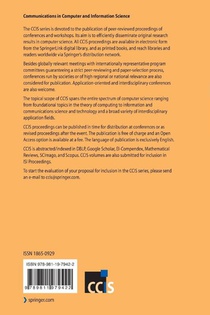 Artificial Intelligence and Robotics achterzijde